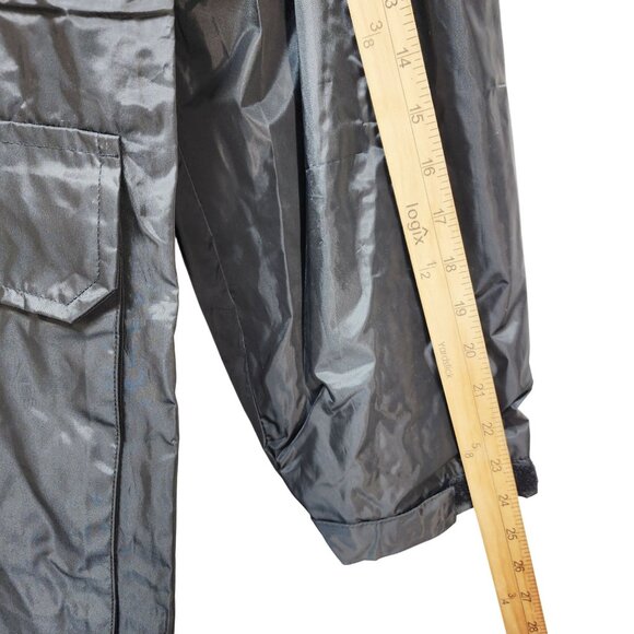 Rodeel Waterproof Windproof Men's Resisting Fishing Raincoat Jacket Size L Black - Picture 5 of 9